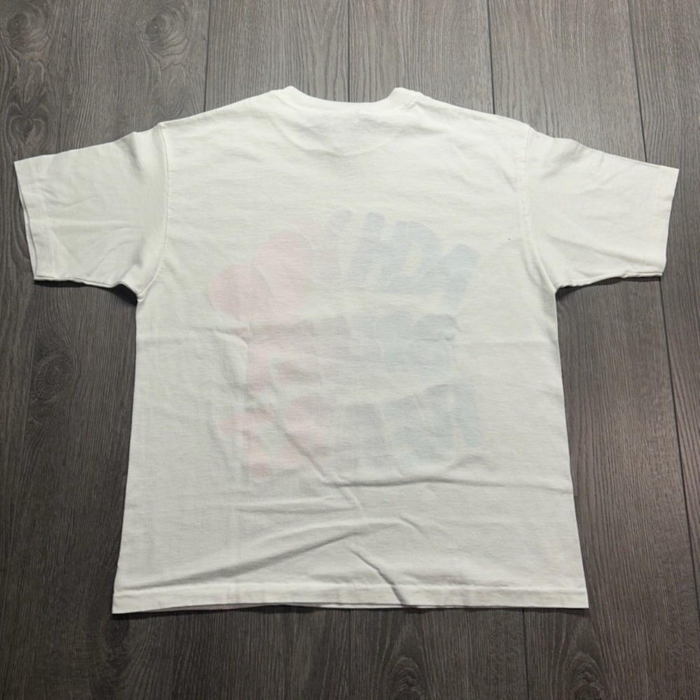 Vintage Billy Ray Cyrus Achy Breaky Heart Medium T-Shirt White Mens 90s USA - Picture 5 of 8